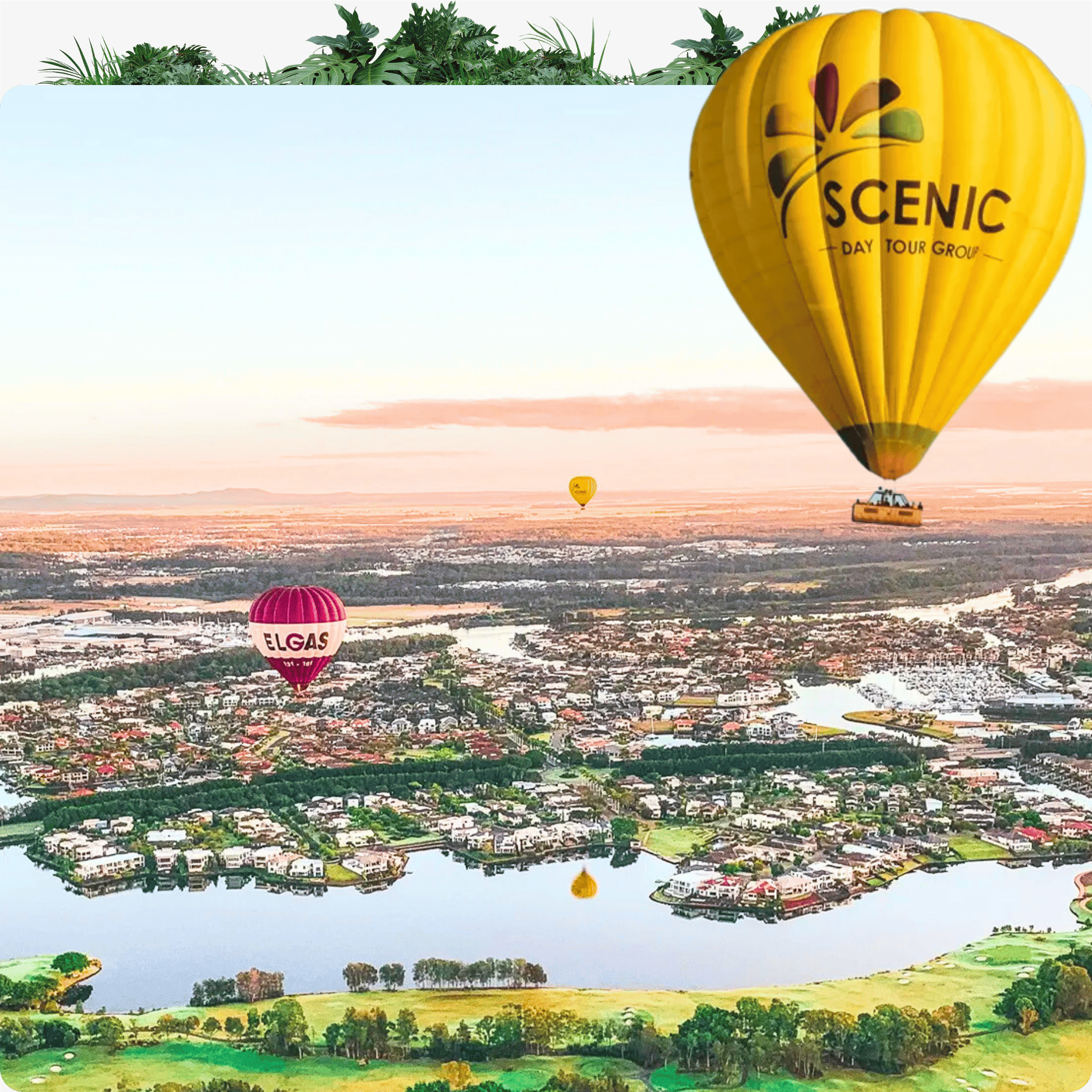 60 Minute Balloon Flight + Champagne Breakfast