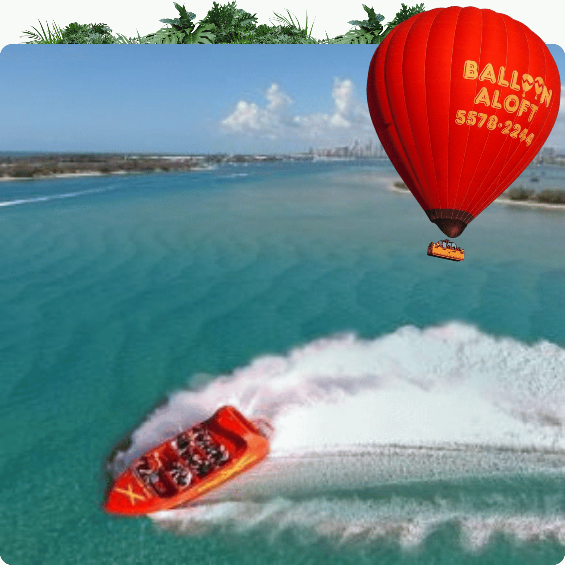 60 Minute Balloon Flight + Breakfast + Jetboat Thrill Ride