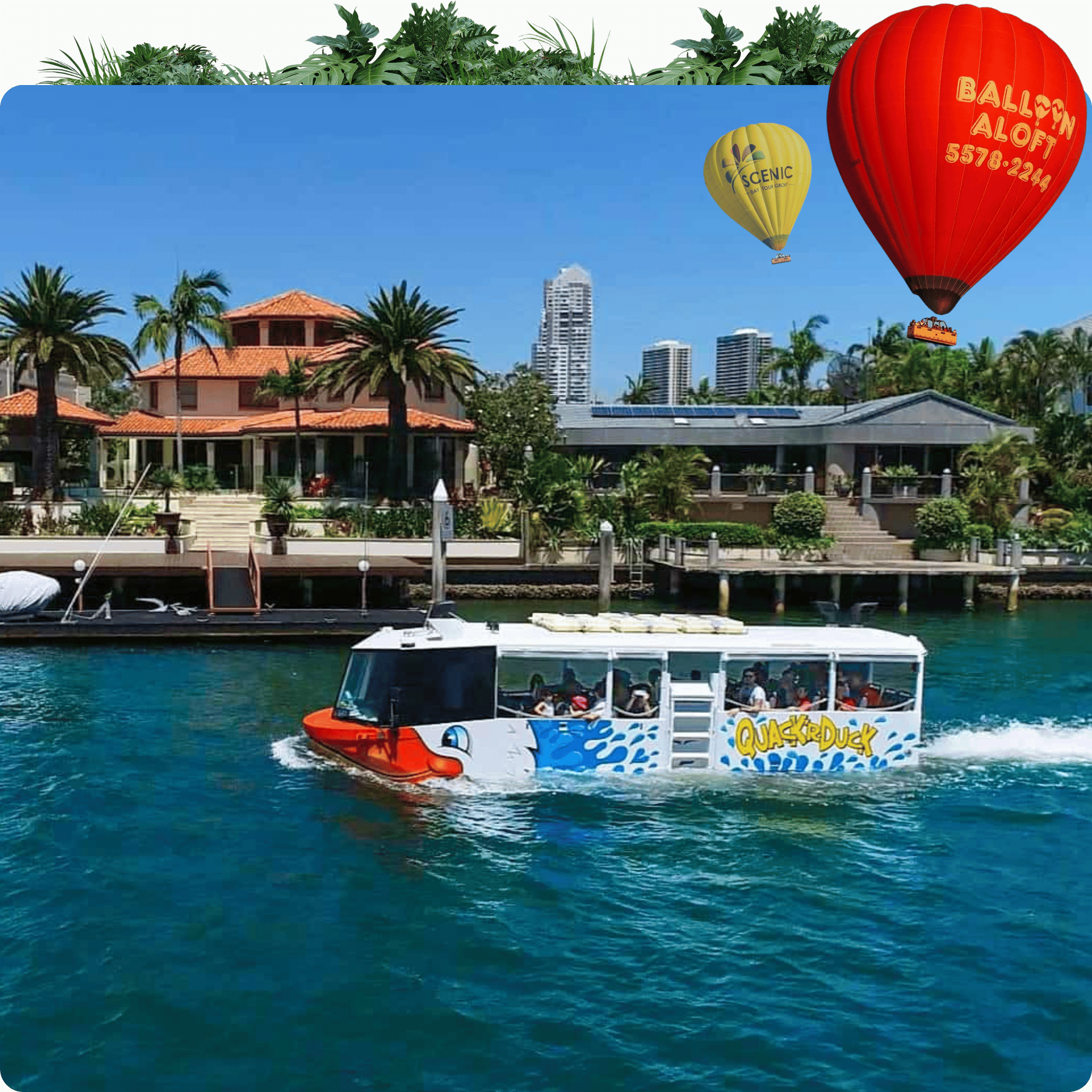 60 Minute Balloon Flight + Breakfast + Quack'r Duck